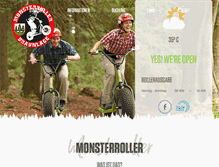 Tablet Screenshot of monsterroller.de